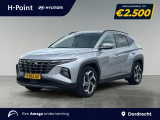 Hyundai Tucson Premium 1.6 T-GDI HEV 230pk | WIT LEDER | APPLE CARPLAY / ANDROID AUTO | ADAPTIVE CRU