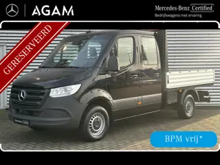 Mercedes-Benz Sprinter 317 CDI L2 Dubbele Cabine Open Laadbak 3500kg Trekhaak MBUX Cruise control et