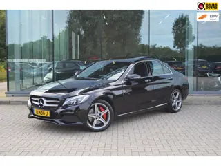Mercedes-Benz C-klasse 350 e BURMESTER | AMG | Plug in | Cruise control | Schuif- / Kanteldak | Stoe