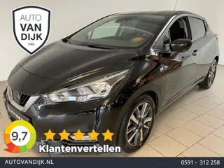 Nissan Micra 0.9 IG-T N-Connecta 90PK AIRCO CLIMA NAVI CRUISE CAMERA VELGEN PRIVACY GLAS 2E EIG ZEER