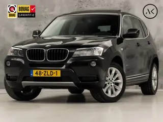 BMW X3 xDrive20i High Executive 184Pk Automaat (PANORAMADAK, 1e EIGENAAR, NAVIGATIE, BRUIN LEDER, SP