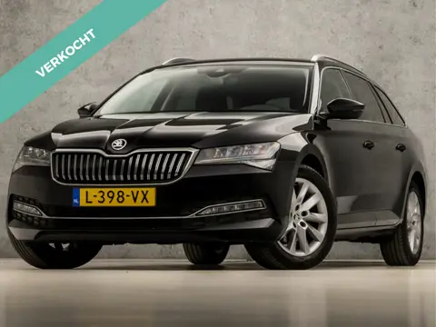 Škoda Superb Combi 1.5 TSI ACT Sport 150Pk Automaat (APPLE CARPLAY, GROOT NAVI, MEMORY SEATS, STOELV
