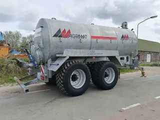 Agrimat challenger 14.500 Liter tank steering as gestuurd