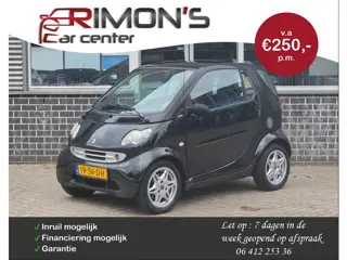 Smart Fortwo coupé 0.7 pulse Automaat Apk 06-2027