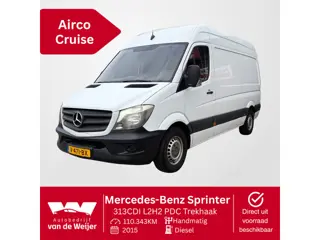 Mercedes-Benz Sprinter 313CDI L2H2 Airco Cruise PDC Trekhaak