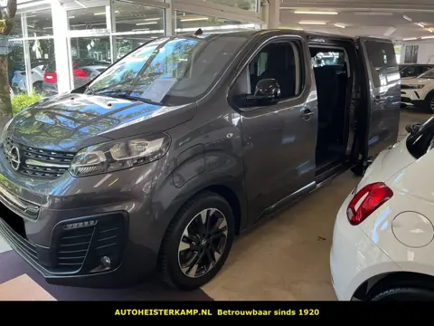 Opel Zafira Life Electric L2 50 kWh 26.800 EX BTW 8 Zitter 2 Schuifdeuren PDC Stoelverwarming