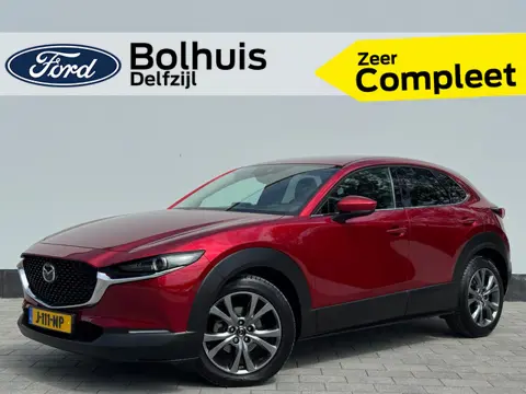 Mazda CX-30 2.0 e-SkyActiv-X M 180 pk Hybrid Luxury | Trekhaak | Camera | Leer | El. verst. stoel + 