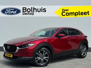 Mazda CX-30 2.0 e-SkyActiv-X M 180 pk Hybrid Luxury | Trekhaak | Camera | Leer | El. verst. stoel + 