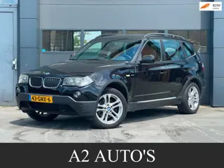 BMW X3 2.0i Introduction Leer|Sensoren|6-bak