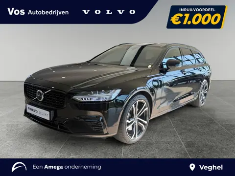 Volvo V90 T6 Plug-in hybrid AWD Plus Dark | LONG RANGE | Luchtvering | Panoramadak