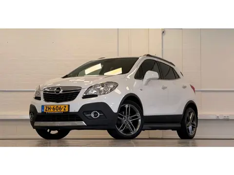 Opel Mokka 1.6i Selection Leer Trekhaak Navigatie Allseason banden Mooi!