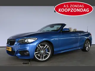 BMW 2 Serie Cabrio 220i High Executive M-Pakket! Automaat Navigatie Harman/Kardon Stoelverwarming In