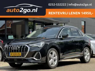 Audi Q3 35 TFSI AUT7 3x S-LINE PANODAK LEDER NAVI CAMERA DIGI-DASH CARPLAY LED LMV PDC