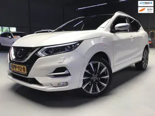 Nissan Qashqai 1.3 DIG-T Tekna + I Pano I Dealer I Leder I 360Cam I Navi I Keyless I Led I Bose I El