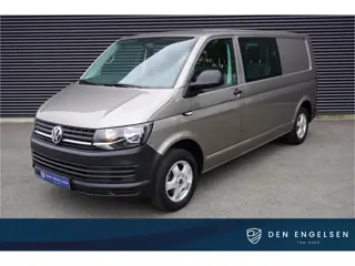 Volkswagen Transporter 150pk Euro6 Automaat L2H1 Dubbele cabine 5 persoons Navigatie Trekhaak Airco 