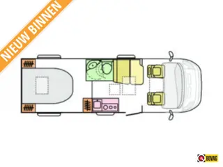 Adria Compact Supreme SC QUEENSBED+LEVELSYSTEEM