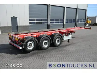 D-Tec FLEXITRAILER | 2x20-30-40-45ft HC * 2x LIFT AXLE * 2x EXTENDABLE