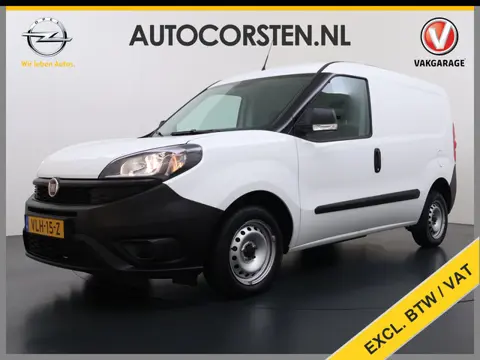 Fiat Doblò Cargo 1.6JTD 101PK 3-Persoons Airco Euro 6 S Betonplex Vloer Wandbetimmering Schuifdeur D