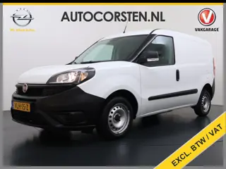 Fiat Doblò Cargo 1.6JTD 101PK 3-Persoons Airco Euro 6 S Betonplex Vloer Wandbetimmering Schuifdeur D