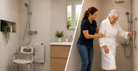 Zelfstandig douchen en wassen met ergotherapie