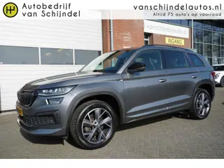 Škoda Kodiaq 1.5 TSI 150PK SPORTINE BUSINESS FACELIFT ORIGINEEL NEDERLANDS FULL LED ELECTR.TREKHAAK 