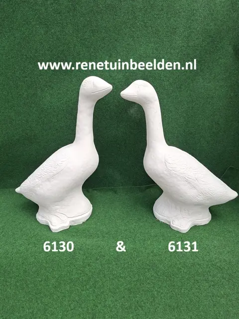 Set Ganzen rechts en links samen. nr 6130 & 6131.