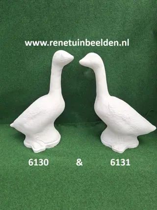 Set Ganzen rechts en links samen. nr 6130 & 6131.