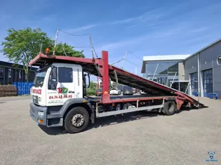 MAN LE19-280 / ROLFO CAR TRANSPORTER / TUV:08-06-2027 / 2XWINCH / 2XDECK / MANUAL / 2003