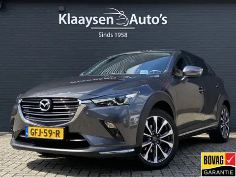Mazda CX-3 2.0 SkyActiv-G 120 GT-M AUT. | navigatie | trekhaak | leder interieur | head up display |