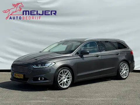 Ford Mondeo Wagon 1.5 Titanium Leer|Clima|Cruise|Navigatie|Sportvelgen|Stoelverwarming + Ventilatie|