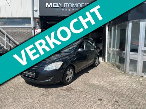 Kia Cee'd Sporty Wagon 1.6 X-tra/Zwart/Apk/Airco/Trekhaak/NAP/1e eigenaar/124DKM!