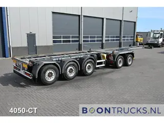 D-Tec COMBITRAILER  S-LINE CT-521-S 2x20-40ft HC * 3x STEERING AXLE - 4x LIFT AXLE * SAF/DISC
