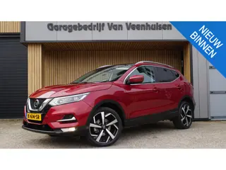 Nissan Qashqai 1.3 DIG-T 140pk Premium Edition Pano.Dak Nappa-Leder 360-View Trekhaak 19inch LM *1e 