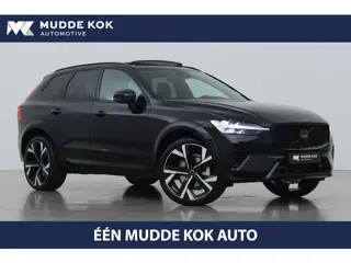 Volvo XC60 T8 Plug-in hybrid Ultra Black Edition | ACC | Luchtvering | Panoramadak | Trekhaak | 360°