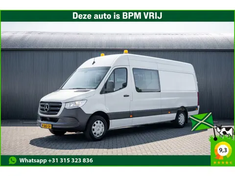 Mercedes-Benz Sprinter 314 CDI L3H2 | DC | Dubbele Cabine | Mixto | Automaat | 1e Eigenaar | Mbux | 