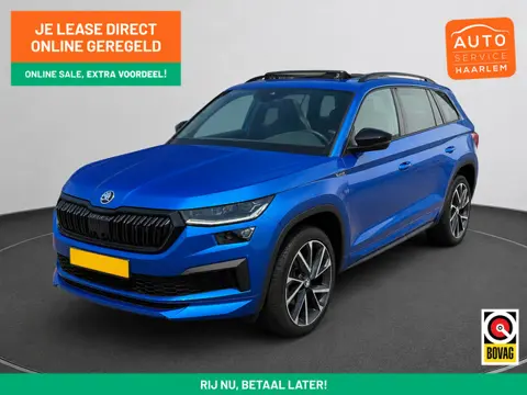 Škoda Kodiaq 1.5 TSI RS Sportline Business Aut- 7 Pers, Panoramadak, Sfeerverlichting, Elek Trekhaak