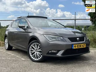 Seat Leon 1.4 TSI Style Panoramadak Adaptive Cruise Leer Stoelverwarming