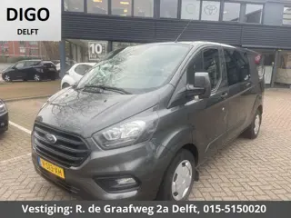 Ford Transit Custom 320 2.0 TDCI L2H1 Limited DC ROLSTOELLIFT OMBOUW | Marge auto | Stoelverwarming
