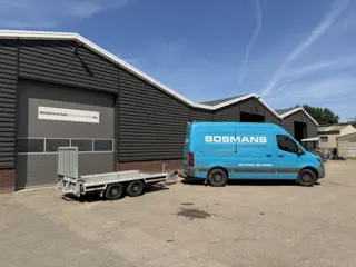 Vlemmix 2700 kg machinetransporter 300x150 gebruikt Belgische papieren