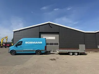 Vlemmix machinetransporter 400x180 gebruikt Belgische papieren