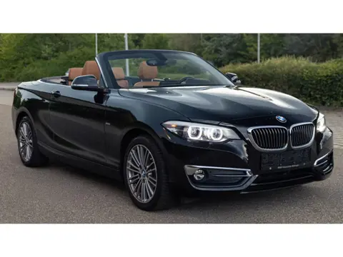BMW 2 Serie Cabrio 220iA EDITION-2 ** LED, COGNAC LEDER, NAVI, CAMERA, 17-inch LMV ** 1e EIG - UNFAL