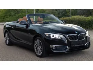 BMW 2 Serie Cabrio 220iA EDITION-2 ** LED, COGNAC LEDER, NAVI, CAMERA, 17-inch LMV ** 1e EIG - UNFAL