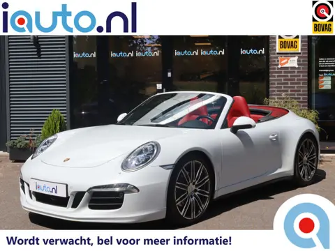Porsche 911 Cabrio 3.8 430PK Powerkit Carrera 4S LED+/Burmester/Sport Chrono+/Sportuitlaat/18-voudig