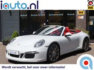 Porsche 911 Cabrio 3.8 430PK Powerkit Carrera 4S LED+/Burmester/Sport Chrono+/Sportuitlaat/18-voudig