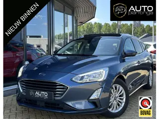Ford Focus Wagon 1.0 EcoBoost Titanium Business 125PK | PANO | 2e Eigenaar | NL AUTO | Onderhoudshis