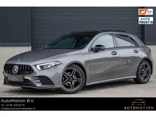 Mercedes-Benz A-klasse 180 Edition AMG Line Pano Camera Burmester Stoelverwarming LED