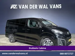 Opel Vivaro 2.0 CDTI 177pk Automaat L3H1 Dubbele Cabine Euro6 Airco | 5-Zits | Camera | Navigatie | 