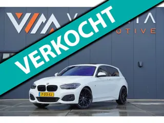 BMW 1-serie 118i M Sport pakket M performance 2015 Stoelverwarming Maxton 19 inch bluetooth Cruise c