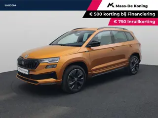 Skoda Karoq 1.5TSI/150PK ACT Sportline DSG · Navigatie · Trekhaak · Apple/Android Car Play · Camera 