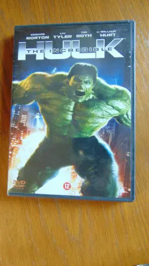 The incredible Hulk dvd